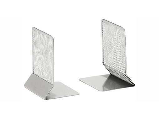 Picture of MESH SILVER BOOKENDS